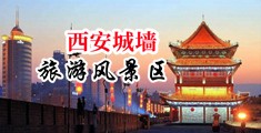 大鸡巴插入骚逼视频中国陕西-西安城墙旅游风景区